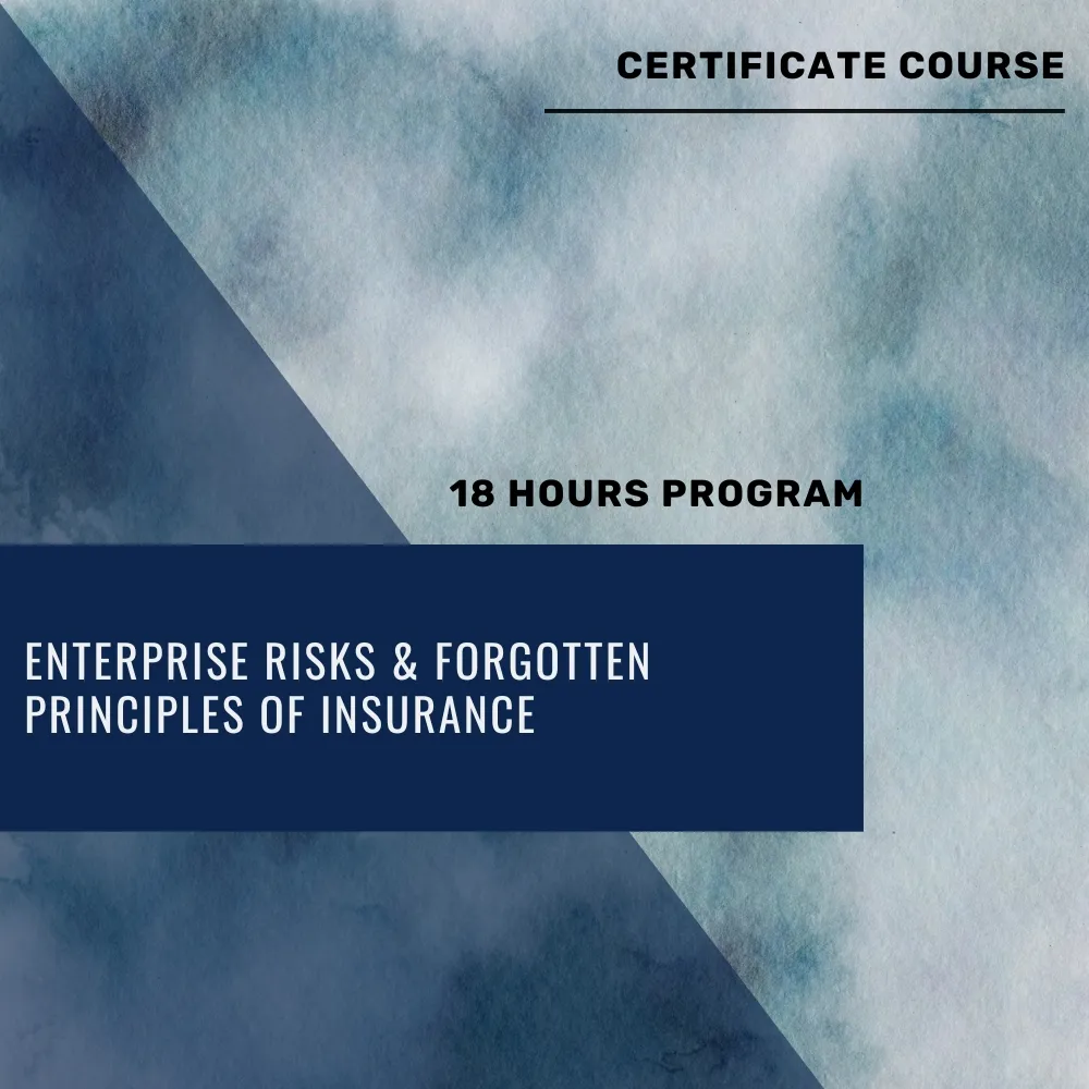 Enterprise Risks Forgotten Principles Insurance Course