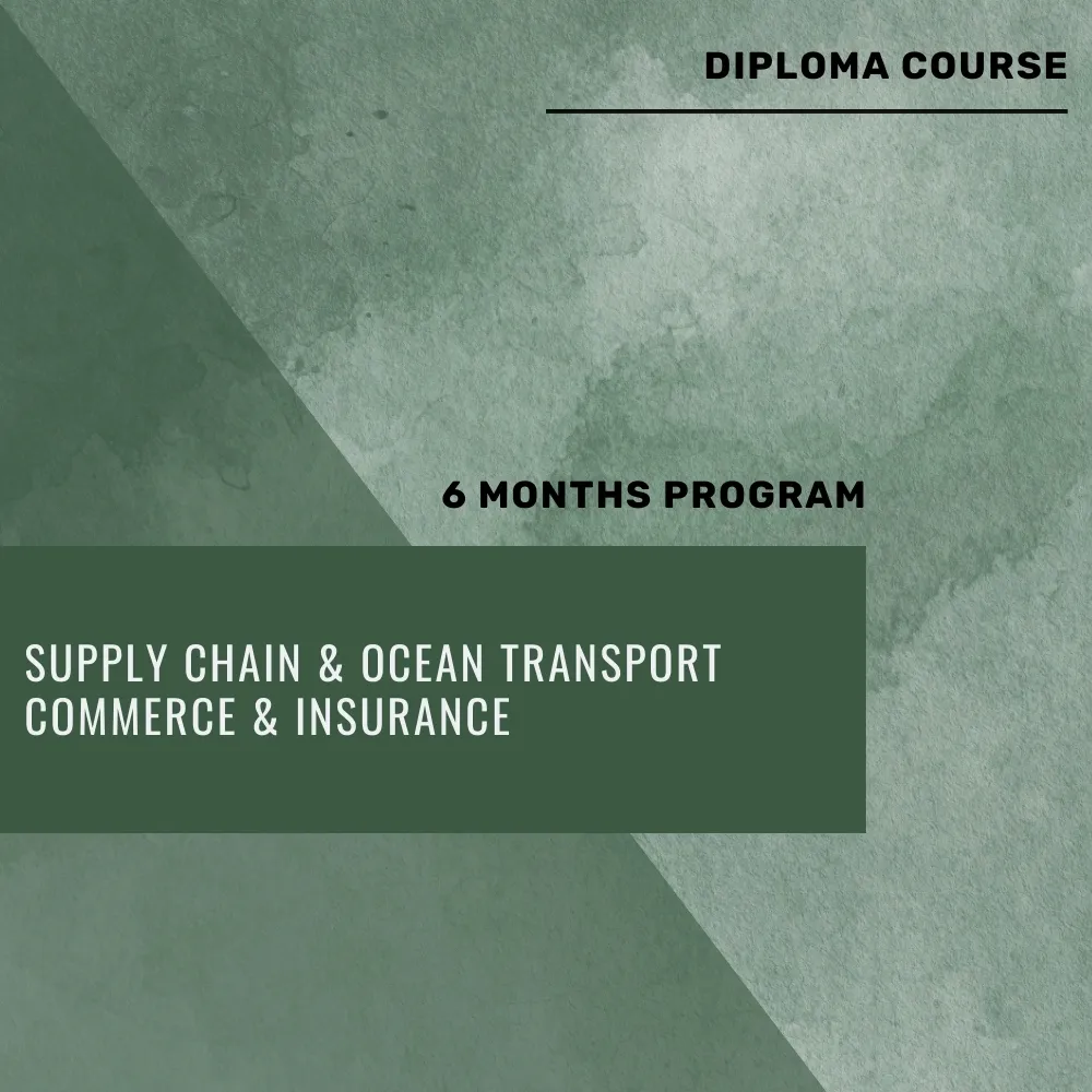 Supply Chain Ocean Transport Commerce Insurance Diploma Course